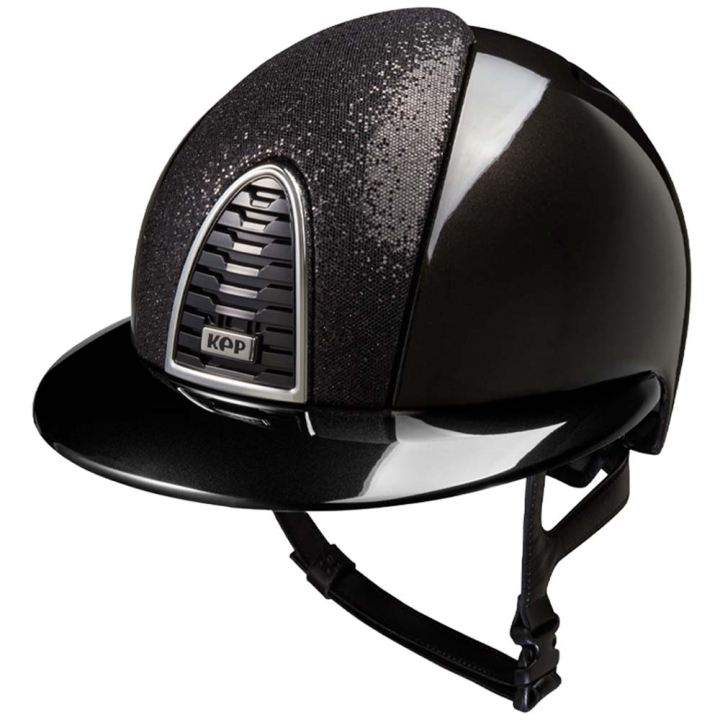 Ridehjelm Cromo 2.0 Shine Polo Inserto Glitter Svart i gruppen Rideutstyr / Ridehjelmer / Solskjerm hos Equinest (E54325B00171BA_r)