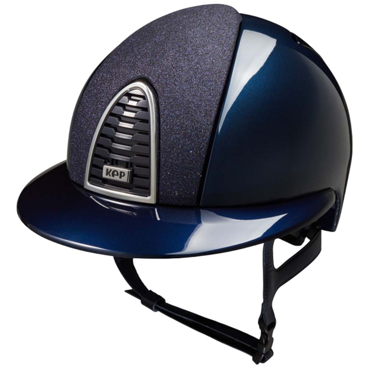 Ridehjelm Cromo 2.0 Shine Polo Inserto Star Marineblå i gruppen Rideutstyr / Ridehjelmer / Solskjerm hos Equinest (E54326L05071NA_r)