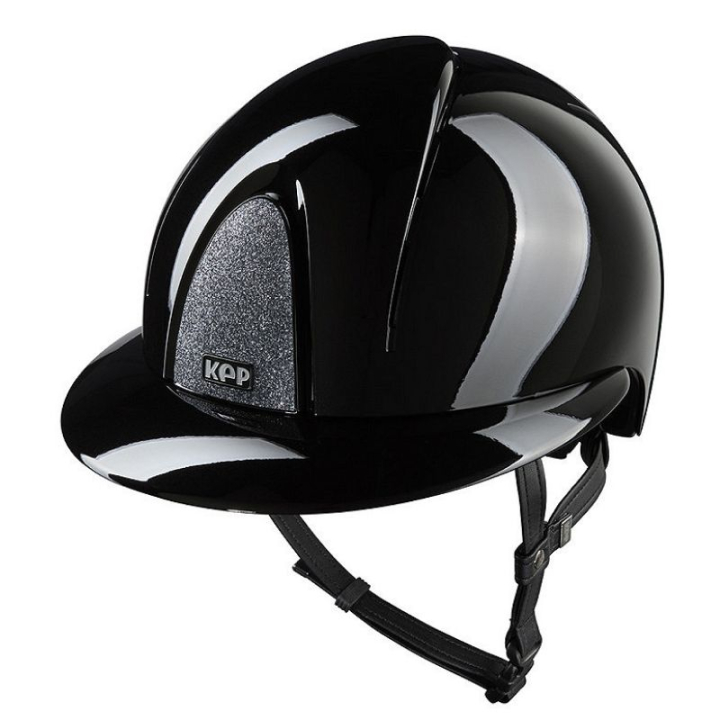 Ridehjelm Smart Nova Metal Polish Polo Star Svart/Sølv i gruppen Rideutstyr / Ridehjelmer / Solskjerm hos Equinest (E54367B0BASI_r)