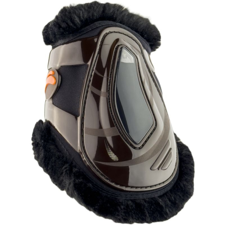 Stryksokker eAirshock Legend Fluffy Brun i gruppen Hesteutstyr / Belegg & Bandasjer / Bakbeinsbelegg hos Equinest (EAIRLGNDRLMASBR_r)