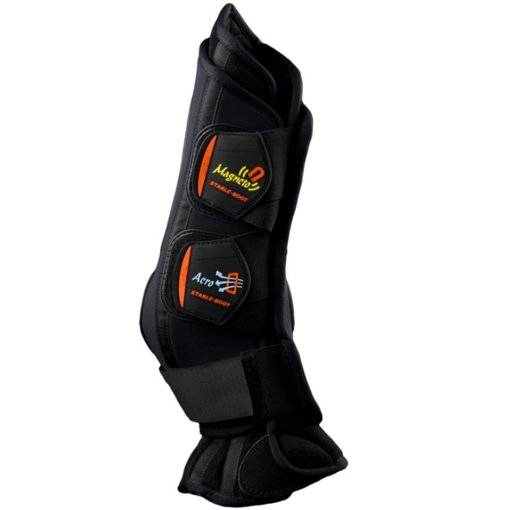 Stallbelegg eBoots Aero Magneto Front Svart i gruppen Hesteutstyr / Belegg & Bandasjer / Stall- & Transportbelegg hos Equinest (EBOOAMXLBA_r)