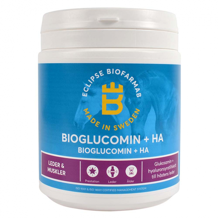 BioGlucomin+HA 450g i gruppen Tilskudd / Tilskudd hest / Ledd hos Equinest (H12010)