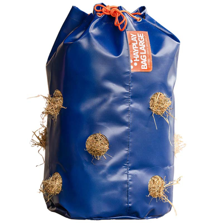 Høynett HayPlay Tiebag Large Mørkeblå i gruppen Stall & Paddock / Stallutstyr / Høynett & Høyposer hos Equinest (HO-PB-L)