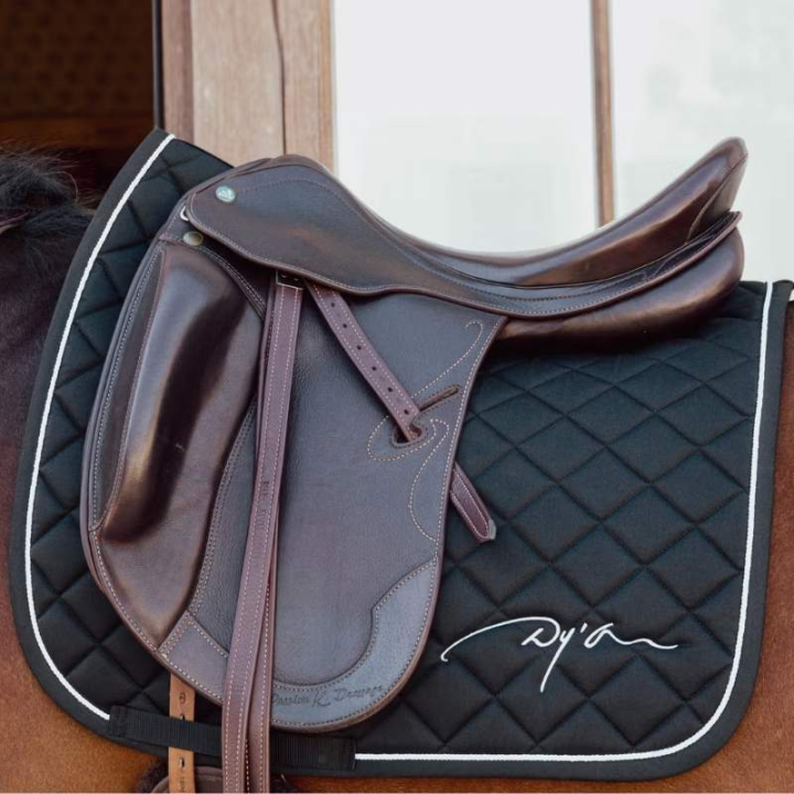 Dressursjabrak Diamond Svart i gruppen Hesteutstyr / Sjabraker / Dressursjabraker hos Equinest (HO22MBLFBA_r)