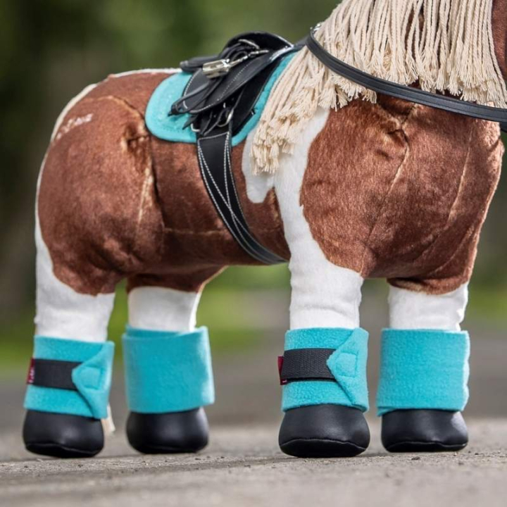 Bandasjer Toy Pony 4-pack Turkis i gruppen Kjepphester & Lekehester / Utstyr til Lekehest hos Equinest (IT020600TU)