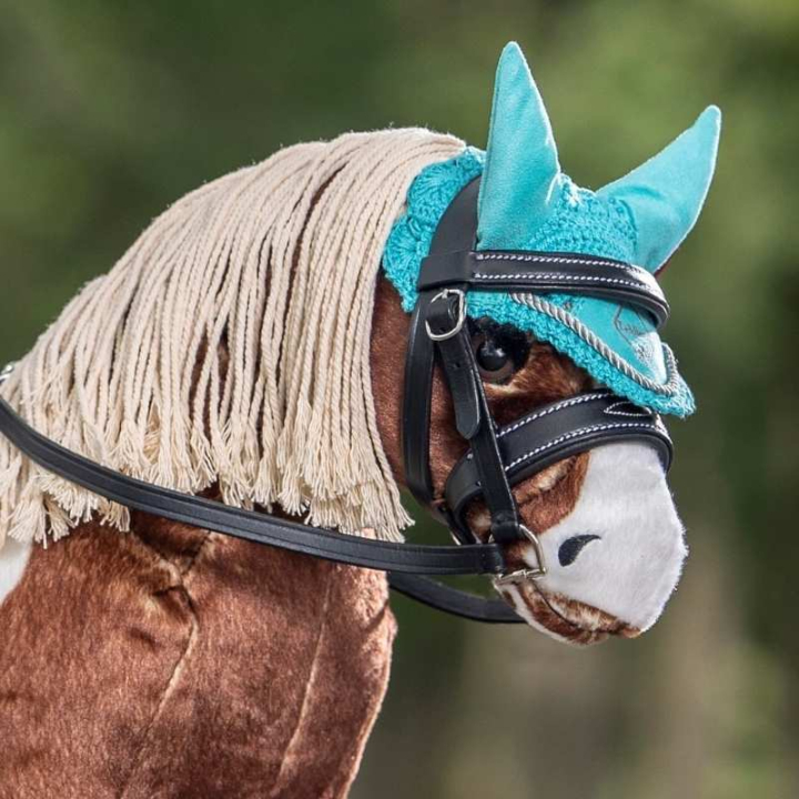 Ørehette Toy Pony Classic Turkis i gruppen Kjepphester & Lekehester / Utstyr til Lekehest hos Equinest (IT020700TU)