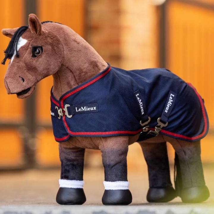 Svettedekken Toy Pony Mesh Marineblå i gruppen Kjepphester & Lekehester / Utstyr til Lekehest hos Equinest (IT045750NA)