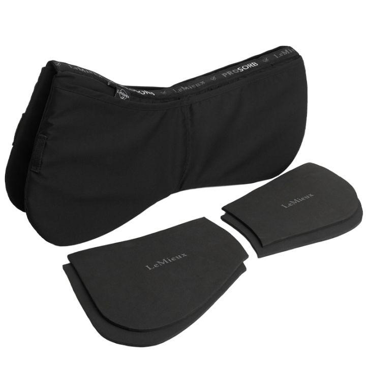 Salpad ProSorb Plain 2 Pocket Svart i gruppen Hesteutstyr / Salpadder hos Equinest (IT04893004BA_r)