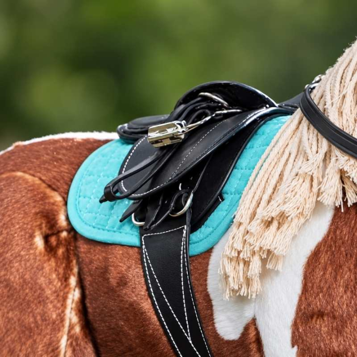 Sjabrak Toy Pony Turkis i gruppen Kjepphester & Lekehester / Utstyr til Lekehest hos Equinest (IT057760TU)