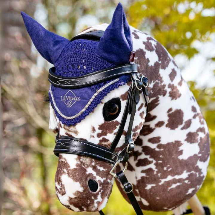 Ørehette til Kjepphest Classic Marineblå i gruppen Kjepphester & Lekehester / Utstyr til Kjepphest hos Equinest (IT075770NA)