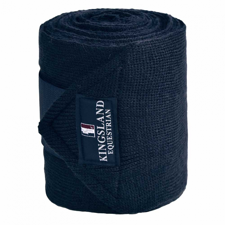 Elastiske bandasjer 4-pk Marineblå i gruppen Hesteutstyr / Belegg & Bandasjer / Bandasjer hos Equinest (KLC-HG-751MA-ONESIZE)