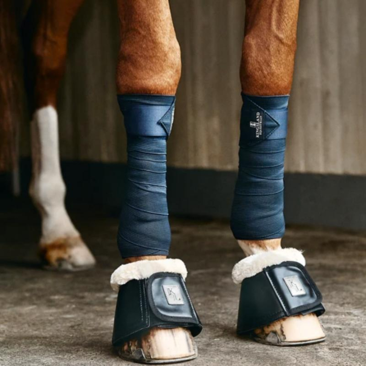 Bandasjer Classic 2-pk Marineblå i gruppen Hesteutstyr / Belegg & Bandasjer / Bandasjer hos Equinest (KLC-HG-758MA-ONESIZE)