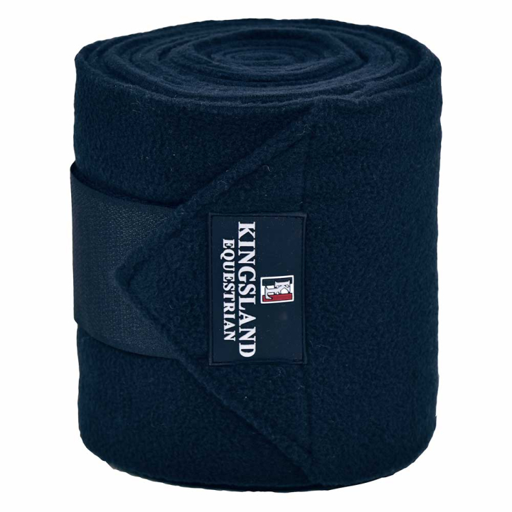Fleecebandasjer Classic 2-pk Marineblå i gruppen Hesteutstyr / Belegg & Bandasjer / Bandasjer hos Equinest (KLC-HG-759MA-ONESIZE)