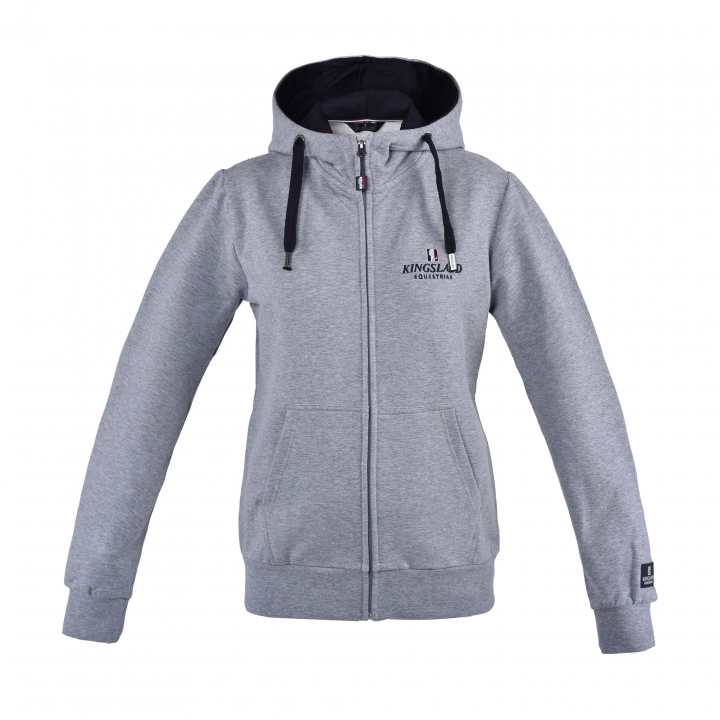 Hettegenser Classic Grå i gruppen Rideklær / Gensere & Hoodies hos Equinest (KLC-SW-123Gr_r)