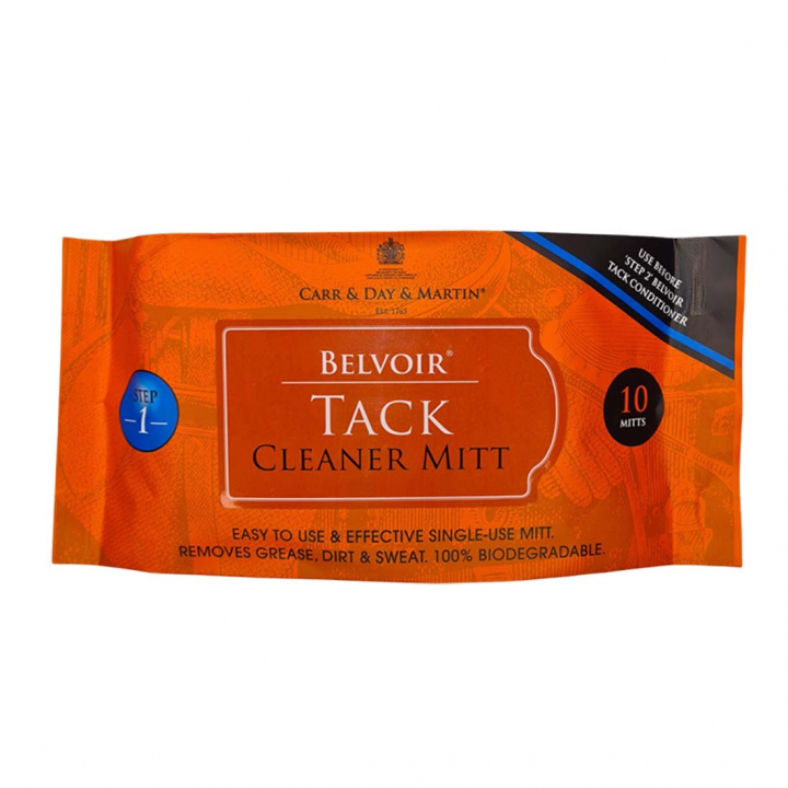 Lærrengjøring Belvoir Votter 10-pakke i gruppen Stell & Pleie / Vaskesvamper & kluter hos Equinest (LC05300)