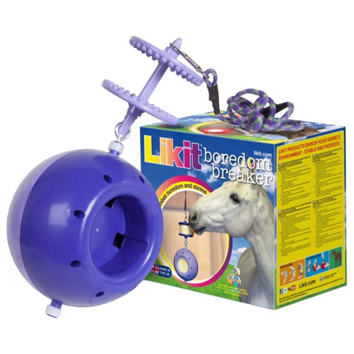 Holder Boredom Breaker Nivå 3 Lilla i gruppen Stall & Paddock / Hestelek hos Equinest (LIKBB06PU)