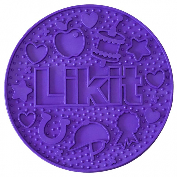 Slikkematte Graze Maze Lick Mat Nivå 1 Lilla i gruppen Stall & Paddock / Stallutstyr / Fôrutstyr hos Equinest (LIKGRAZEMAZEPU)