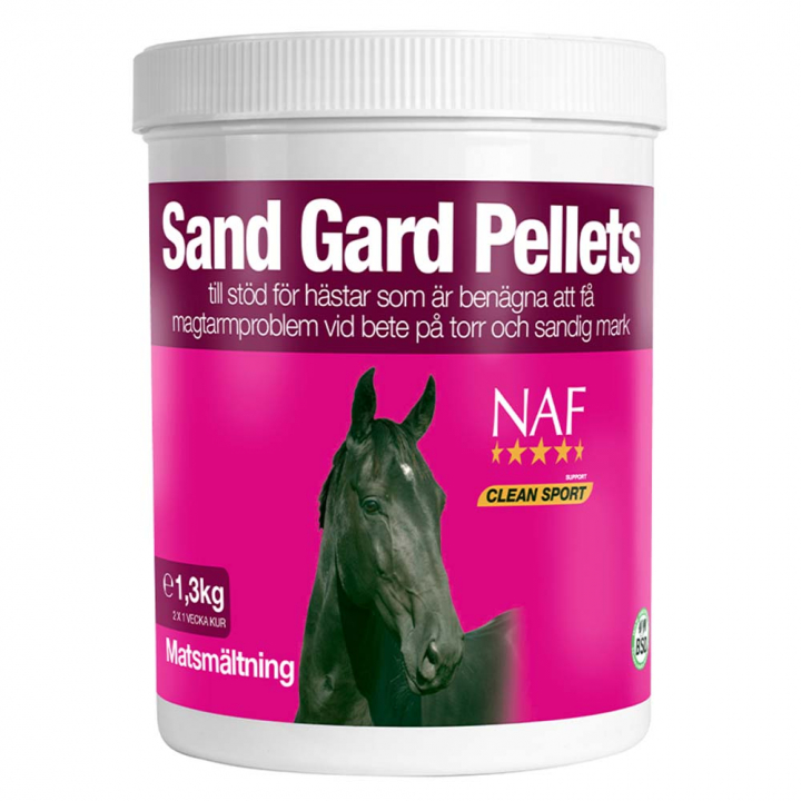 Sand Gard Pellets 1,3kg i gruppen Tilskudd / Tilskudd hest / Mage & Fordøyelse hos Equinest (NAF10013)