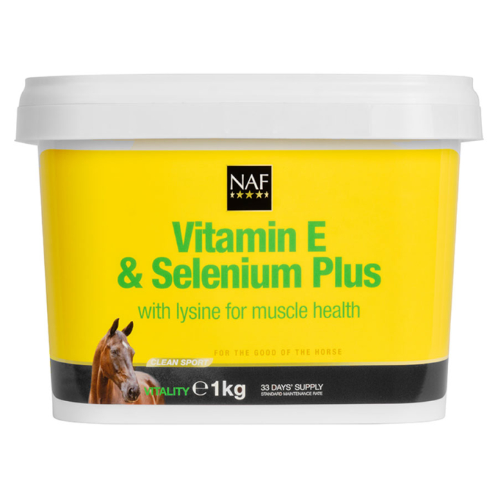 Vitamin E & Selen Plus i gruppen Tilskudd / Tilskudd hest / Muskler hos Equinest (NAF151)