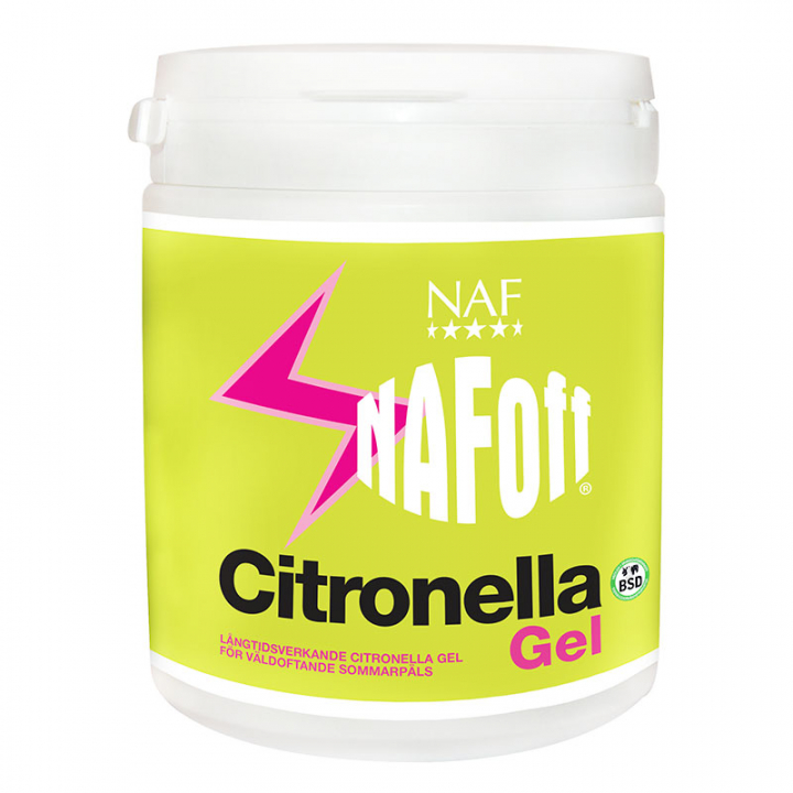 NAF Off Citronella Gel i gruppen Fluebeskyttelse / Fluemiddel & Sommerprodukter hos Equinest (NAF185075)