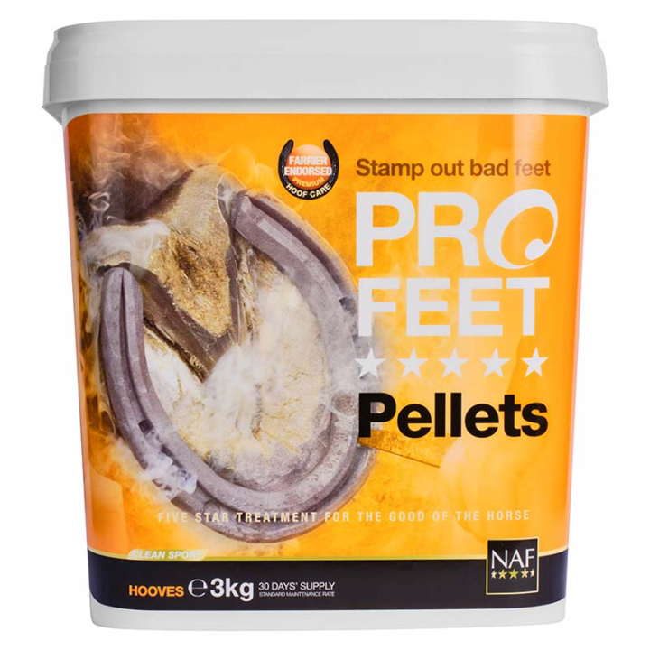 ProFeet Pellets 3kg i gruppen Tilskudd / Tilskudd hest / Høver hos Equinest (NAF2593)