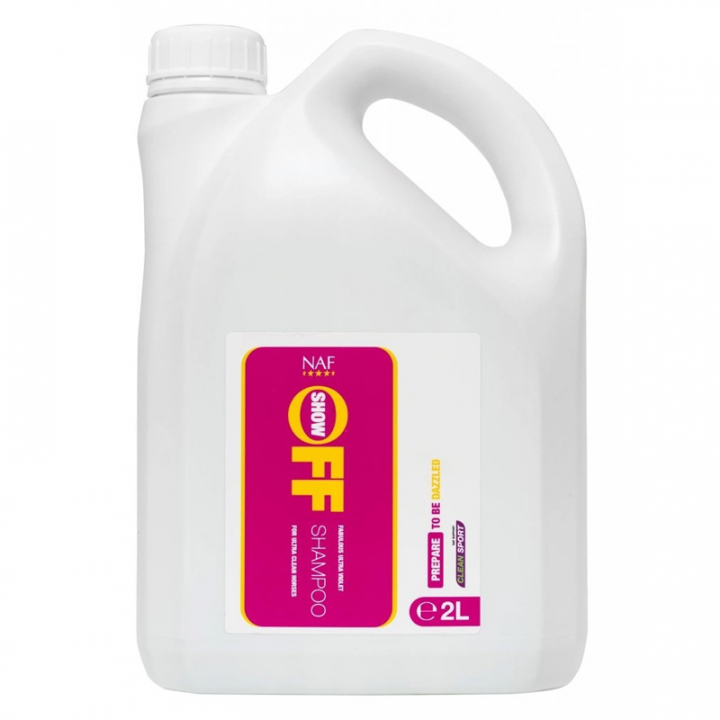 Shampoo Show Off 2 L i gruppen Stell & Pleie / Pelspleie / Sjampo & Balsam hos Equinest (NAF26105-2L)