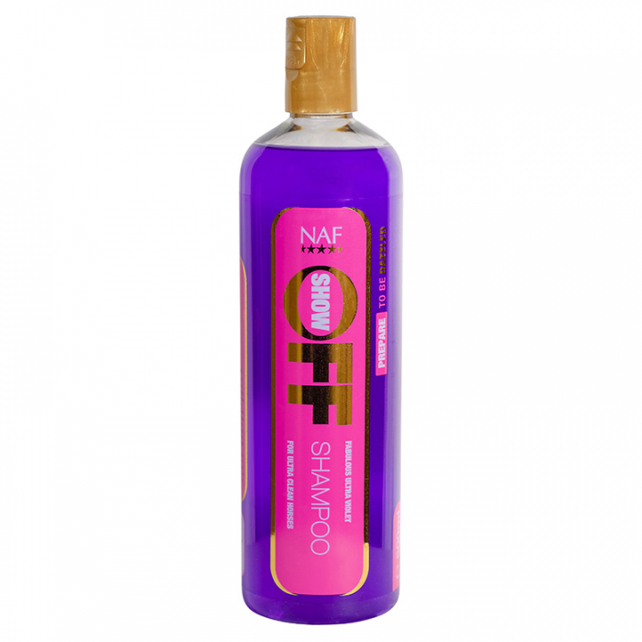 Shampoo Show Off 500 ml i gruppen Stell & Pleie / Pelspleie / Sjampo & Balsam hos Equinest (NAF26105-500ML)