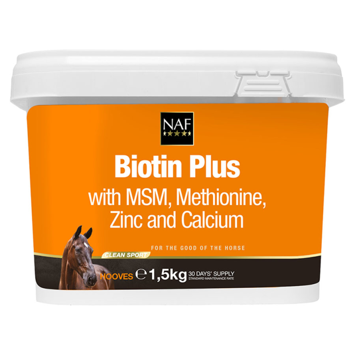 Biotin Plus i gruppen Tilskudd / Tilskudd hest / Høver hos Equinest (NAF2915_r)