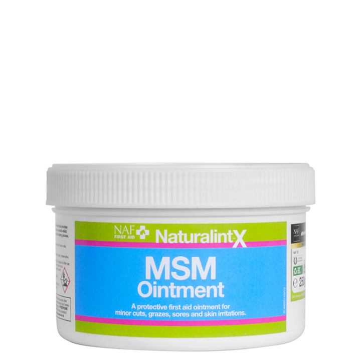 NaturalintX MSM Salve 250g i gruppen Stell & Pleie / Sårpleie & Salver / Sårsalver hos Equinest (NAF38025)