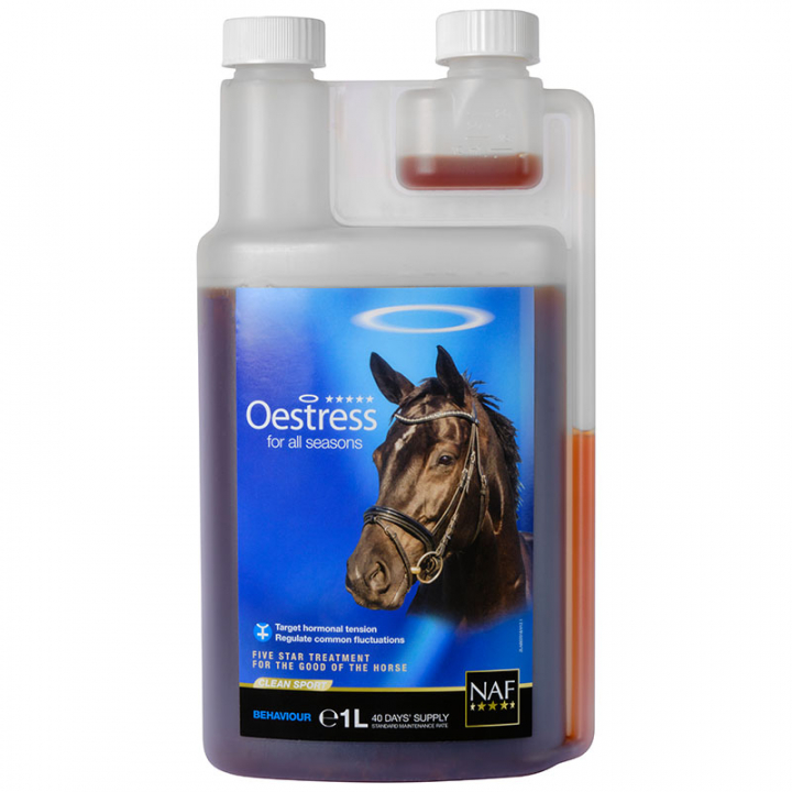 Oestress Flytende i gruppen Tilskudd / Tilskudd hest / Beroligende hos Equinest (NAF901_r)