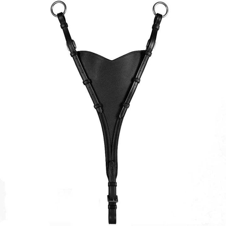 Kort Martingal Soft Bib NE Svart i gruppen Hesteutstyr / Martingal & Fortøy / Martingal hos Equinest (NE07DSv_r)