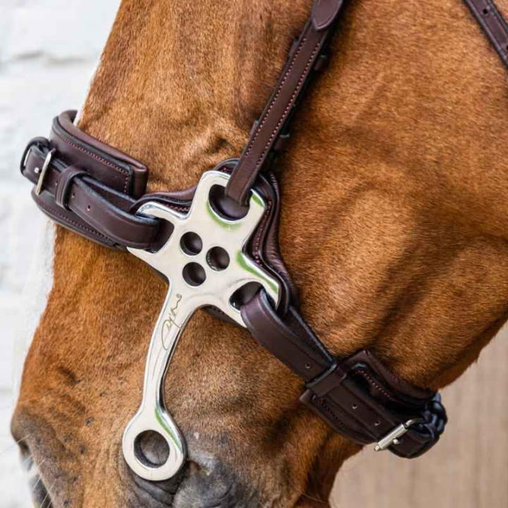 Hackamore New English Collection Brun i gruppen Hesteutstyr / Bitt / Hackamore hos Equinest (NE1400105BR_r)