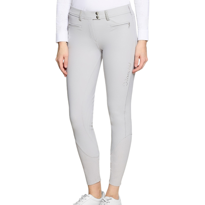 Ridebukse Adele Knee Grip Grå i gruppen Rideklær / Ridebukser & Ridetights / Ridebukser hos Equinest (PFST0398GR_r)