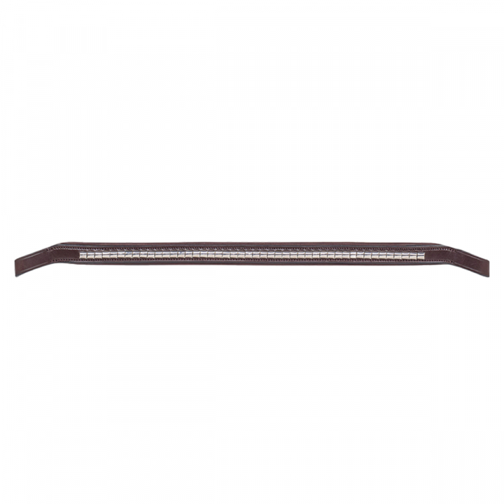Pannebånd Clincher Brun/Sølv i gruppen Hesteutstyr / Hodelag & Pannebånd / Pannebånd hos Equinest (SC013PBB0424BR)