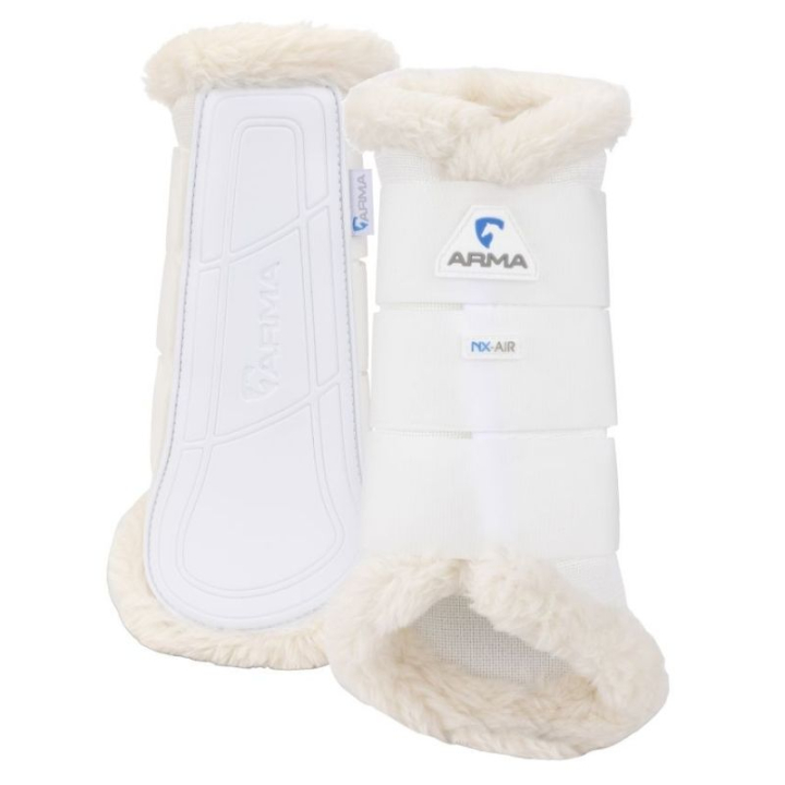 Treningsbelegg NX-Air Motion Supafleece Hvit i gruppen Hesteutstyr / Belegg & Bandasjer hos Equinest (SH104700WH_r)