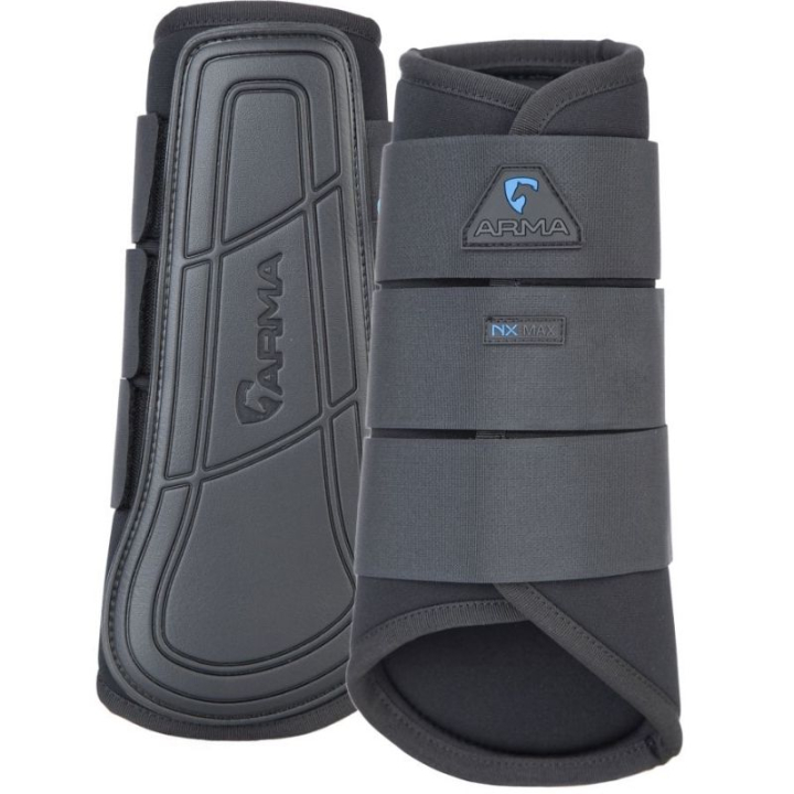 Treningsbeskyttere NX-MAX Neoprene Svart i gruppen Hesteutstyr / Belegg & Bandasjer / Dressur- & Treningsbelegg hos Equinest (SH170ASv_r)