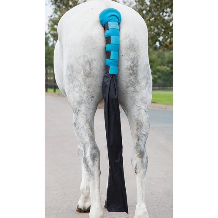 Halebeskytter med pose Blå i gruppen Hesteutstyr / Tilbehør / Halebeskyttere hos Equinest (SH1842BL)