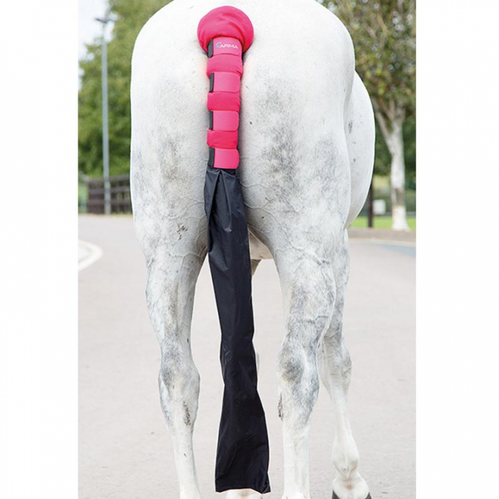 Halebeskytter med pose Rosa i gruppen Hesteutstyr / Tilbehør / Halebeskyttere hos Equinest (SH1842RS)