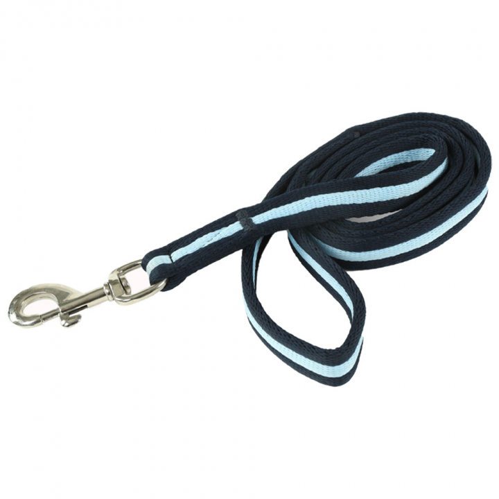 Leietau Marin/Lyseblå i gruppen Hesteutstyr / Leietau & Transportleietau / Bomull- & Nylonleietau hos Equinest (SH421MA-LJ)