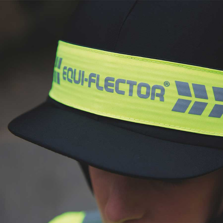 Refleksbånd til hjelm Gul i gruppen Rideutstyr / Reflekser hos Equinest (SH942735GU)