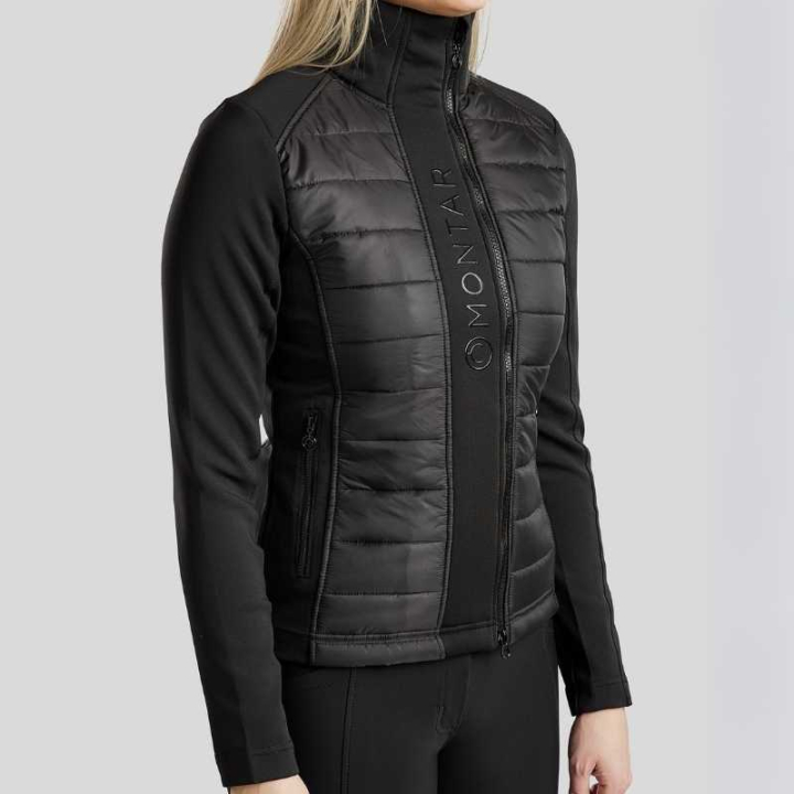 Hybridjakke Emma Softshell Svart i gruppen Rideklær / Jakker / Ridejakker hos Equinest (SL21244LBA_r)