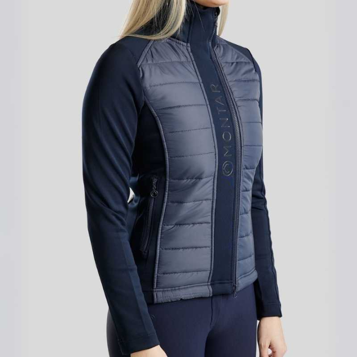 Hybridjakke Emma Softshell Marineblå i gruppen Rideklær / Jakker / Ridejakker hos Equinest (SL21247LNA_r)