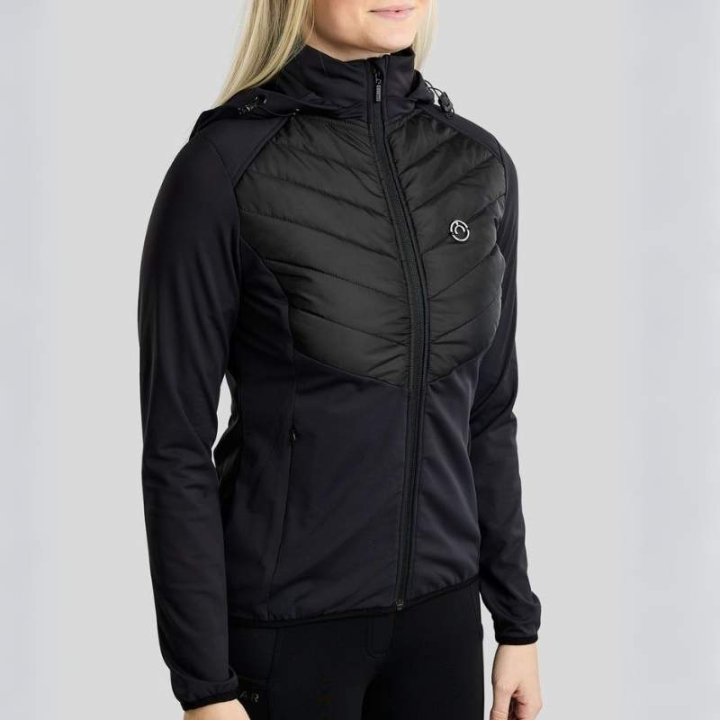 Hybridjakke MoAddie Logo Charm Svart i gruppen Rideklær / Jakker / Ridejakker hos Equinest (SL26644LBA_r)