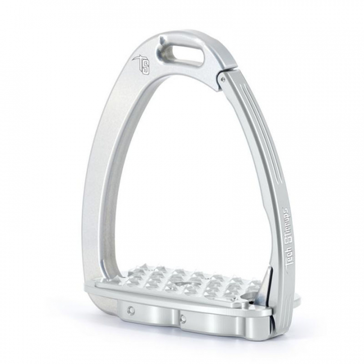 Stigbøyler Venice Sloped EVO Silver/Silver i gruppen Hesteutstyr / Stigbøyler hos Equinest (TSVESISI)