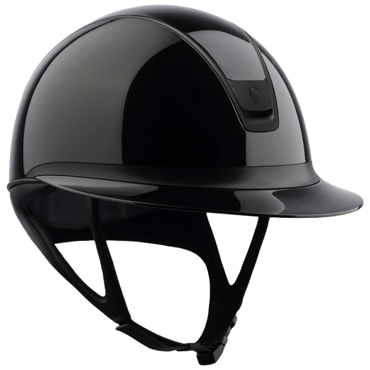 Ridehjelm Miss Shield 2.0 Glossy Matt Trim Blazon Svart i gruppen Rideutstyr / Ridehjelmer / Solskjerm hos Equinest (V243196BLACKBLBA_r)
