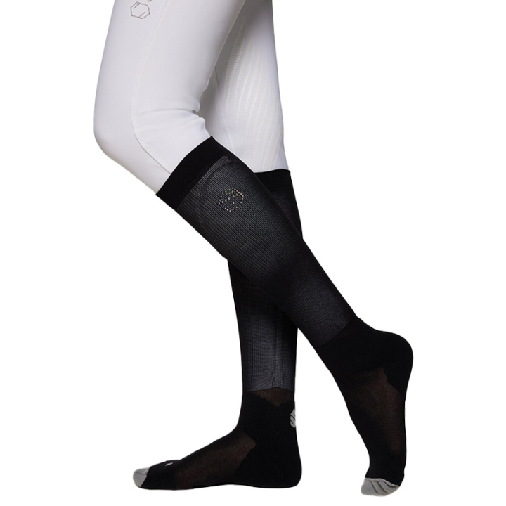 Ridesokker Balzane Soft Air Svart i gruppen Rideklær / Ridestrømper hos Equinest (WBALZANESBA_r)