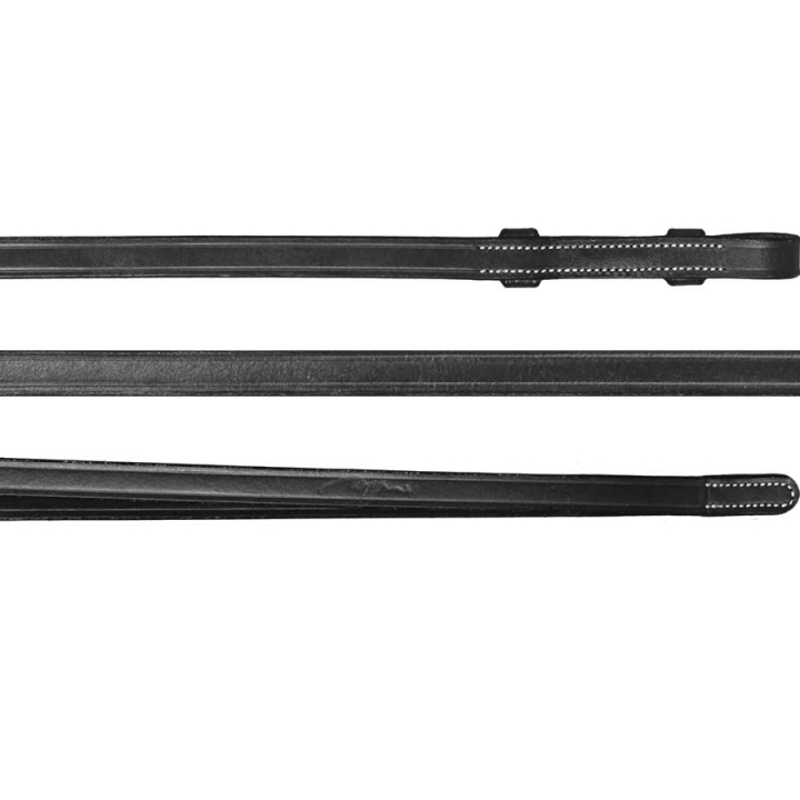 Lærtøyler WC Svart i gruppen Hesteutstyr / Tøyler / Lærtøyler hos Equinest (WO05OSv_r)