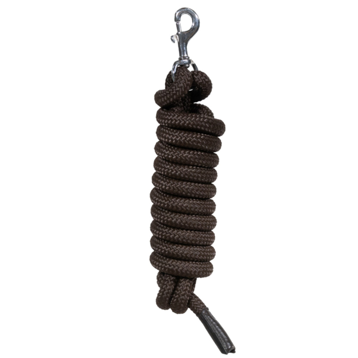 Leietau Training Removable Snap WBD Brun i gruppen Hesteutstyr / Leietau & Transportleietau / Bomull- & Nylonleietau hos Equinest (WO10DBRBR)