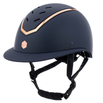 Ridehjelm Kylo Matte Wide Peak Marineblå/Roségull