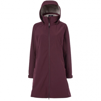 Ridekåpe Stella Softshell Parka Burgundy